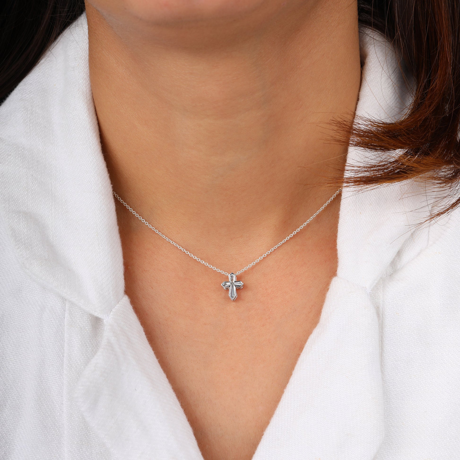 Diamond Cross necklace