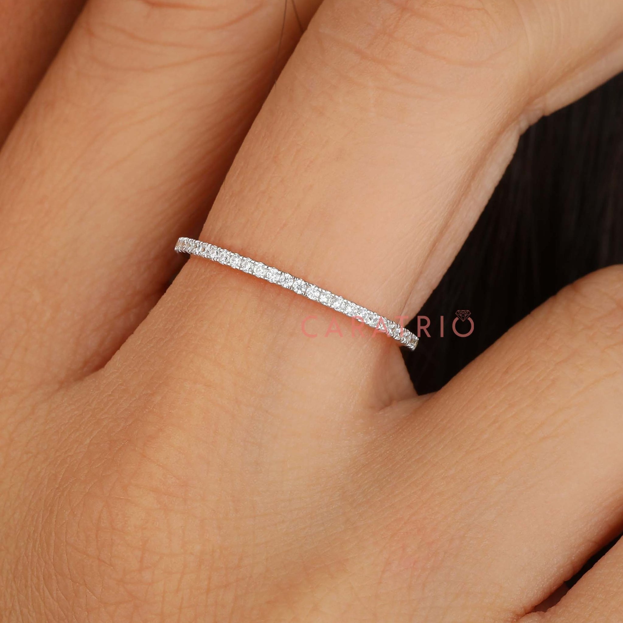 Diamond Eternity Band (Stackable Collection)