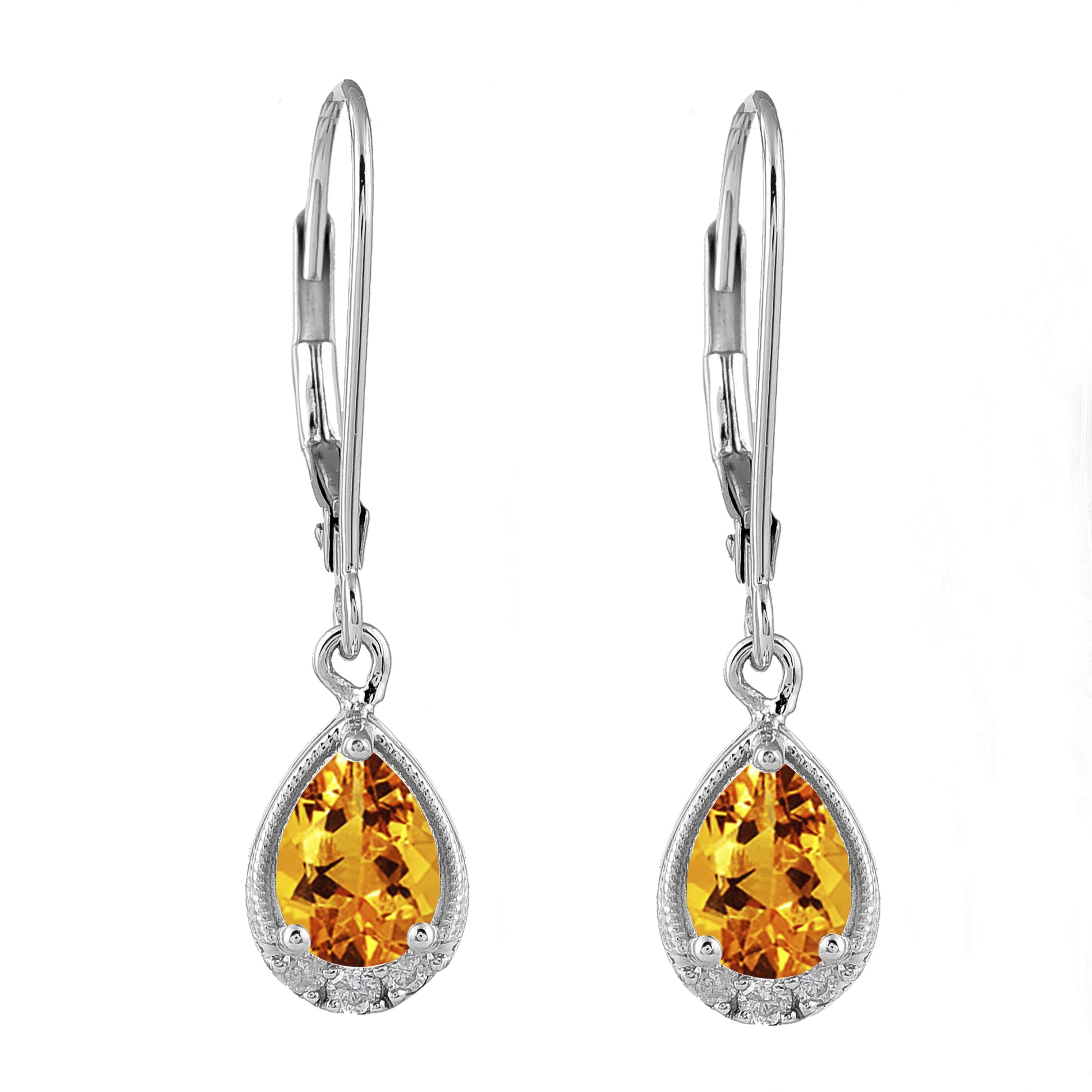 Elevate your Style with these Citrine Dangle Earrings