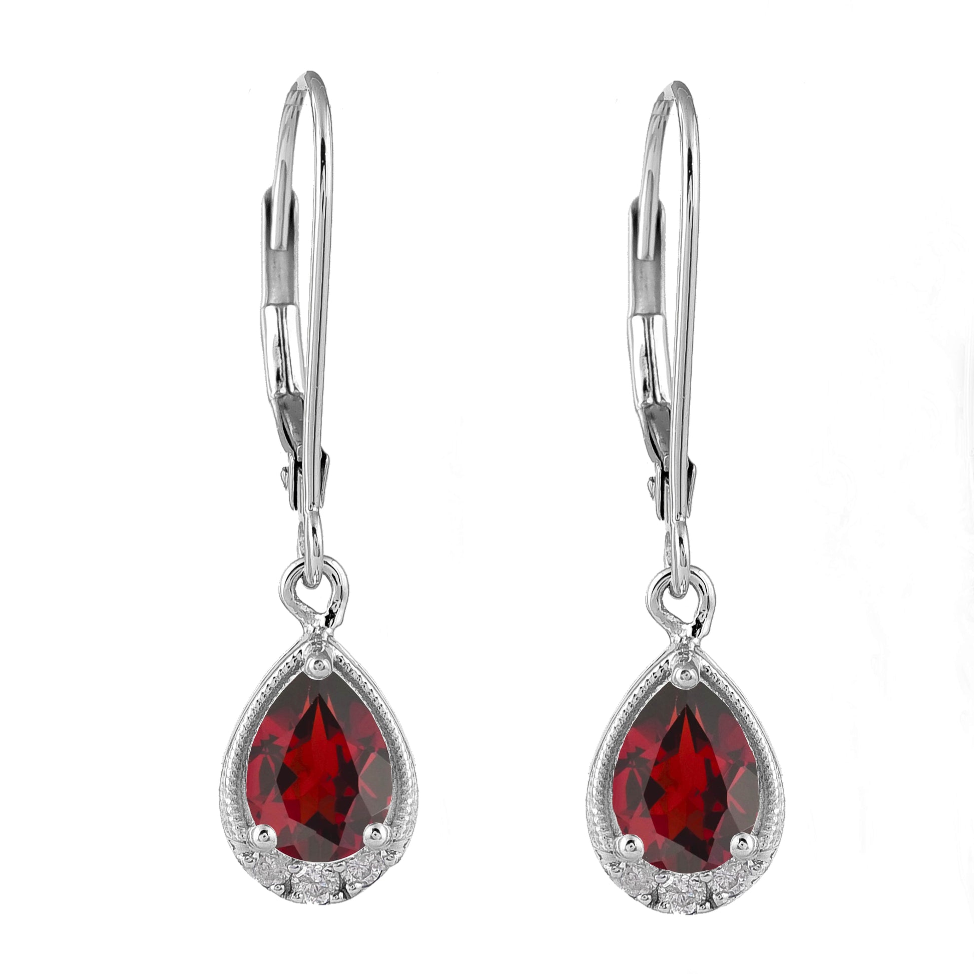 Sparkling Teardrop Dangles for a Touch of Elegance