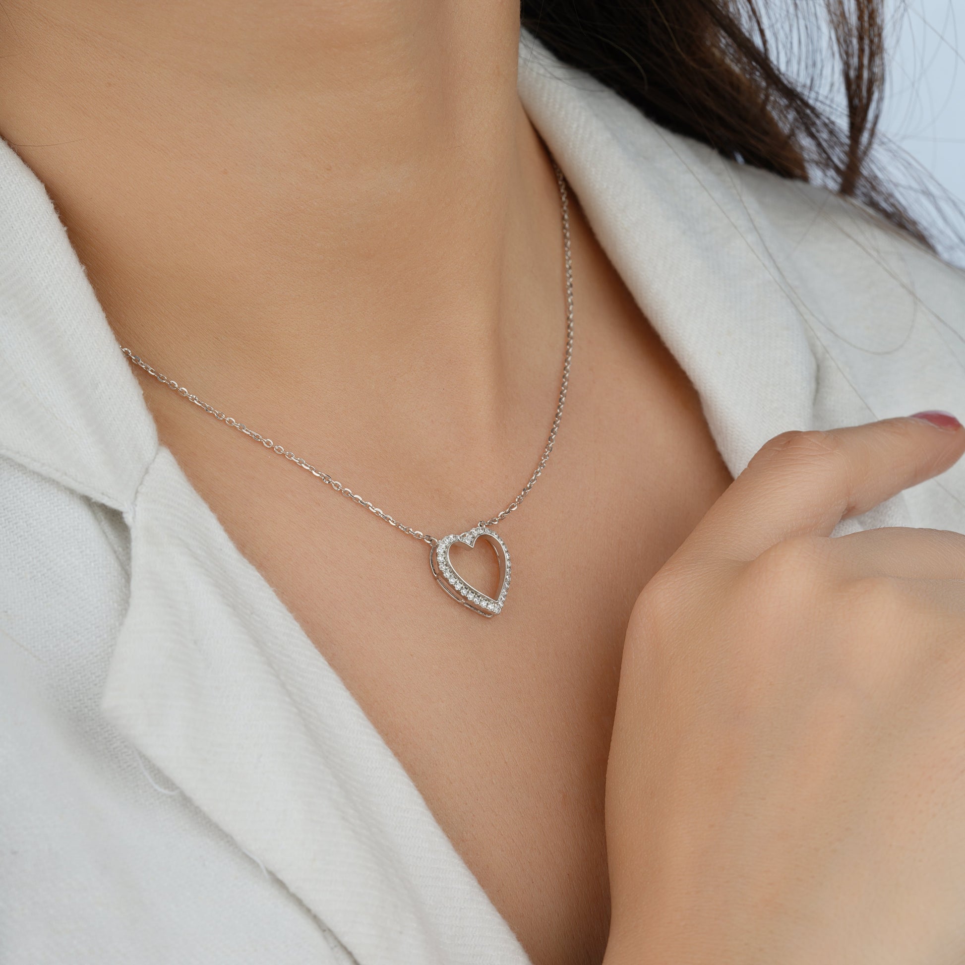 heart shaped necklace