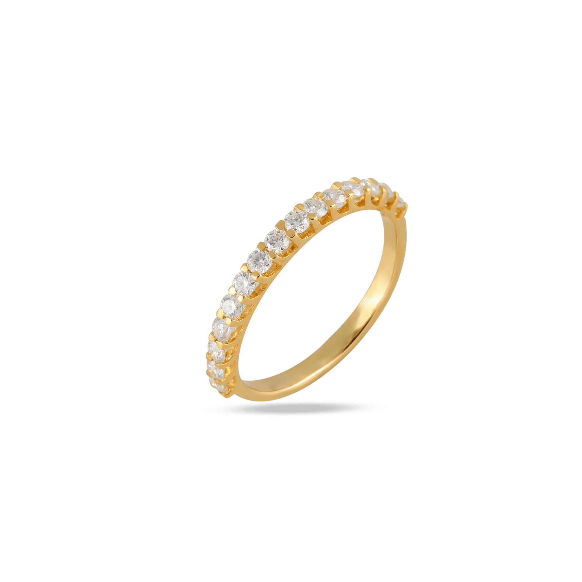 rounded square diamond ring